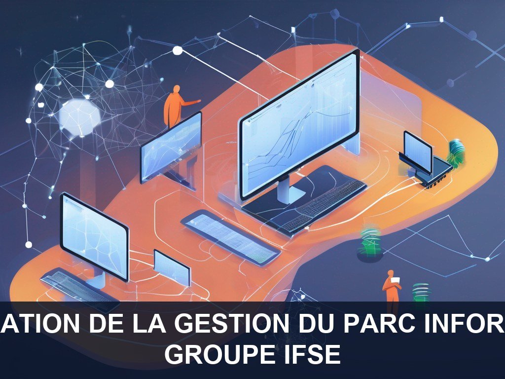 Illustration pour Groupe IFSE: Amélioration de la gestion du parc informatique