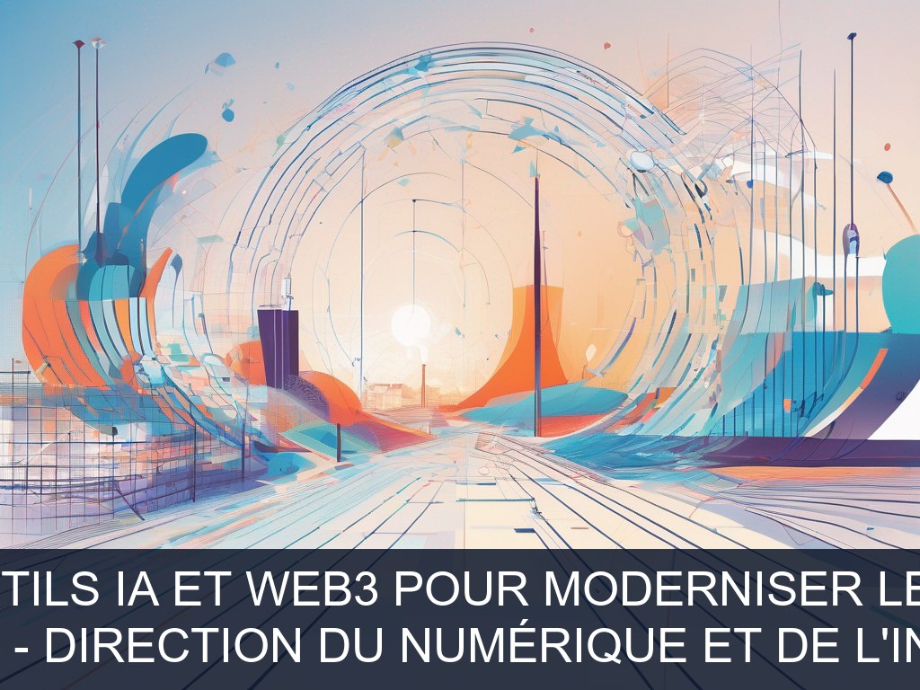 Illustration pour Ville de Cannes - Direction du numérique et de l'innovation (DSIT): Mise en œuvre d'outils IA et Web3 pour moderniser les services publics (Potentiel