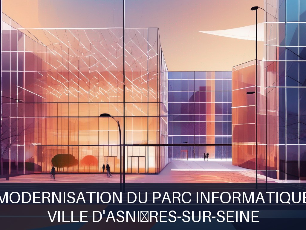 Illustration pour Ville d'Asnières-sur-Seine: Modernisation du parc informatique (Potentiel à Court Terme)