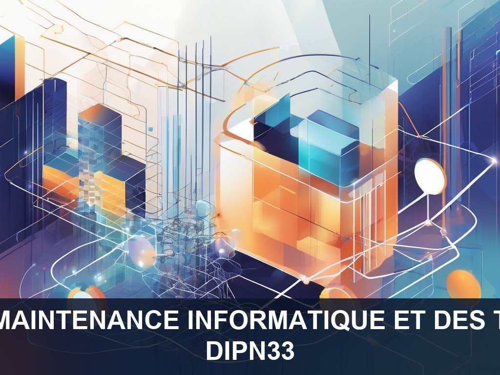 Illustration pour DIPN33: Amélioration de la maintenance informatique et des télécommunications