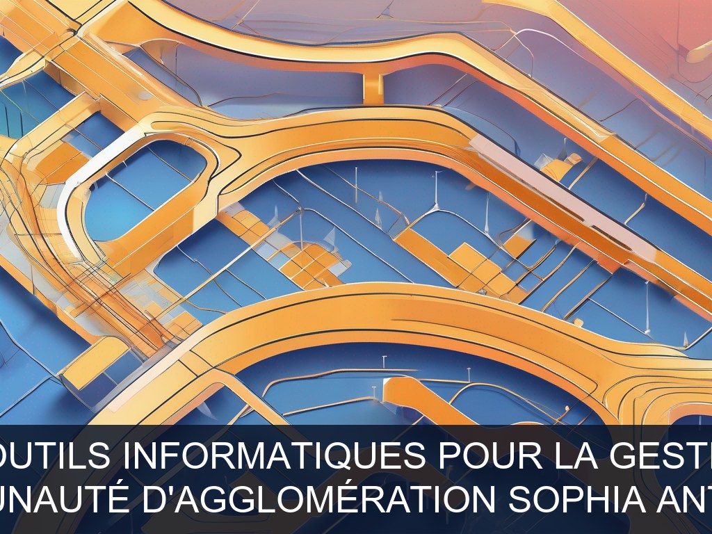 Illustration pour Communauté d'agglomération Sophia Antipolis: Optimisation des outils informatiques pour la gestion administrative
