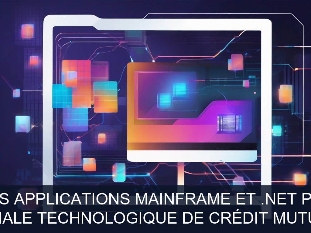 Illustration pour Euro-Information, filiale technologique de Crédit Mutuel Alliance Fédérale: Modernisation des applications mainframe et .NET pour la logistique (Poten