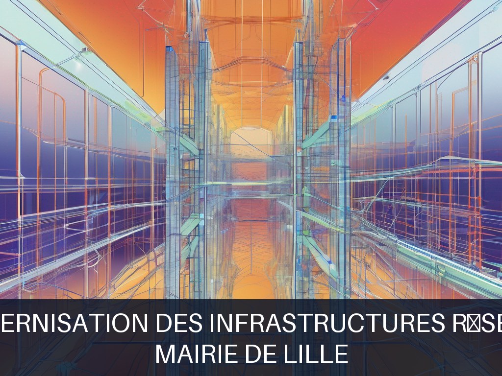 Illustration pour Mairie de Lille: Modernisation des Infrastructures Réseaux (Potentiel à Court Terme)