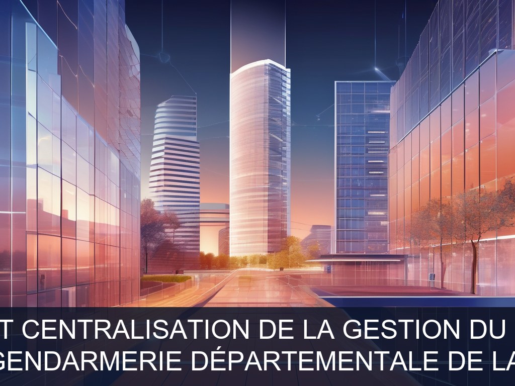 Illustration pour Groupement de Gendarmerie Départementale de la Moselle (GGD57): Digitalisation et centralisation de la gestion du parc immobilier (Potentiel à Court T