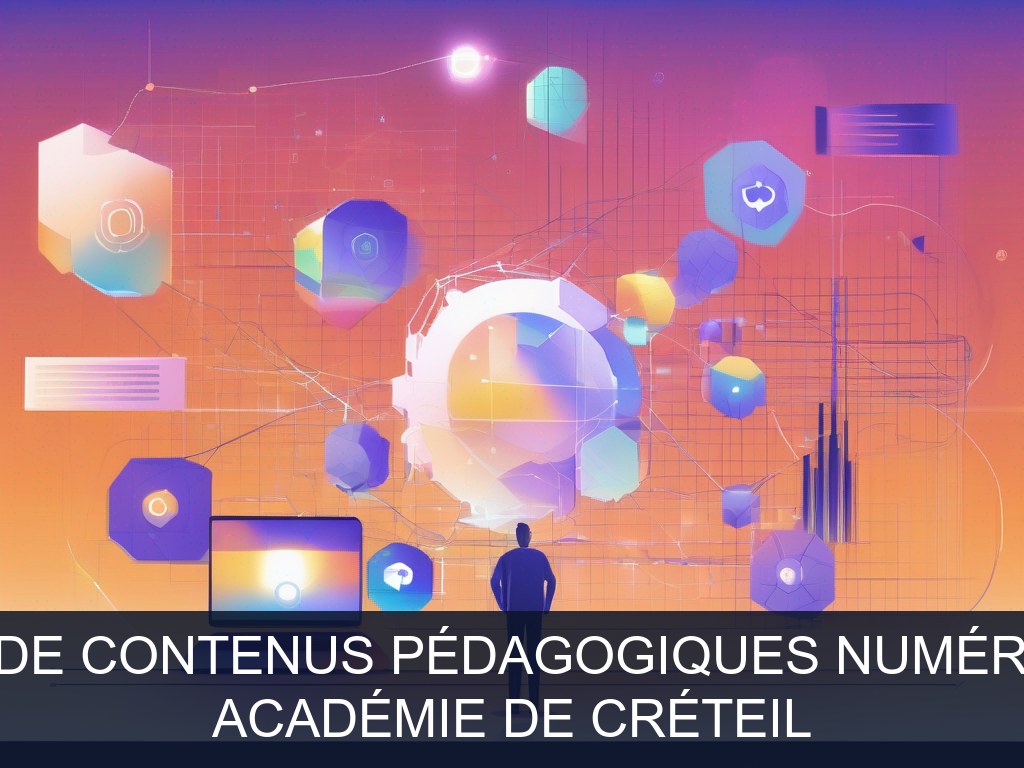 Illustration pour Académie de Créteil: Développement de contenus pédagogiques numériques innovants