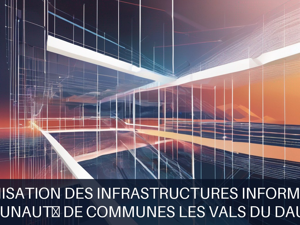 Illustration pour Communauté de communes Les Vals du Dauphiné: Modernisation des infrastructures informatiques (Potentiel à Court Terme)
