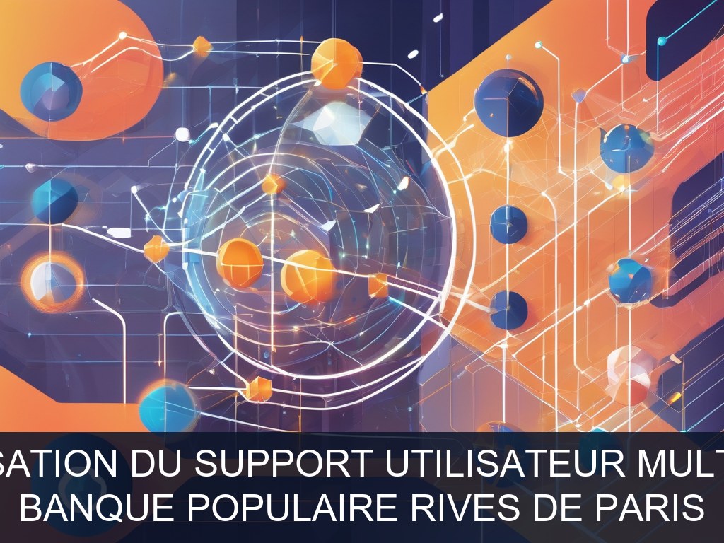 Illustration pour Banque Populaire Rives de Paris: Optimisation du support utilisateur multicanal (Potentiel à Court Terme)