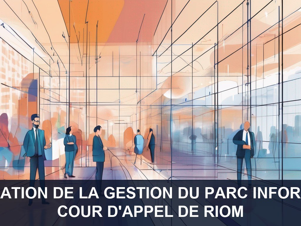 Illustration pour Cour d'appel de Riom: Amélioration de la gestion du parc informatique