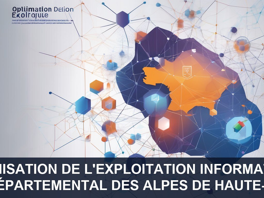 Illustration pour Conseil Départemental des Alpes de Haute-Provence: Optimisation de l'Exploitation Informatique