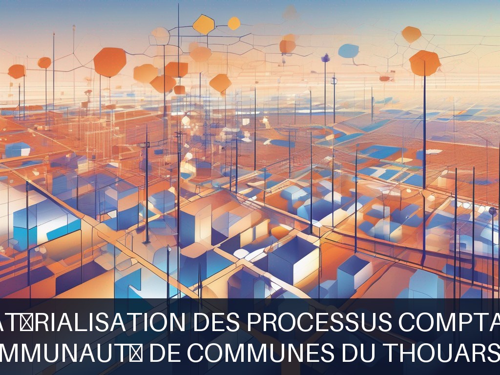 Illustration pour Communauté de Communes du Thouarsais: Dématérialisation des processus comptables