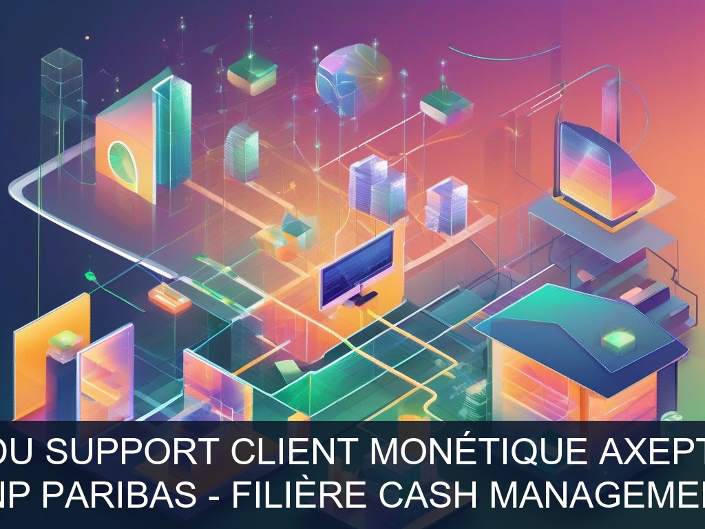 Illustration pour BNP Paribas - Filière Cash Management: Optimisation du support client monétique AXEPTA BNP Paribas (Potentiel à Court Terme)