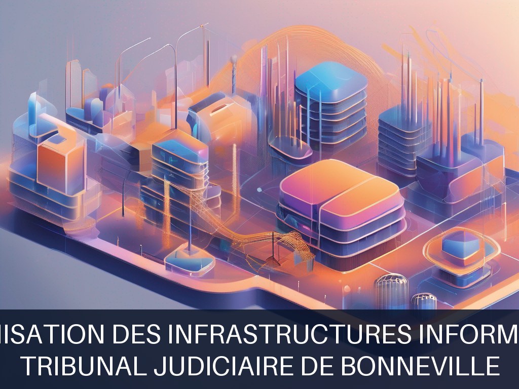Illustration pour Tribunal judiciaire de Bonneville: Modernisation des infrastructures informatiques (Potentiel à Court Terme)