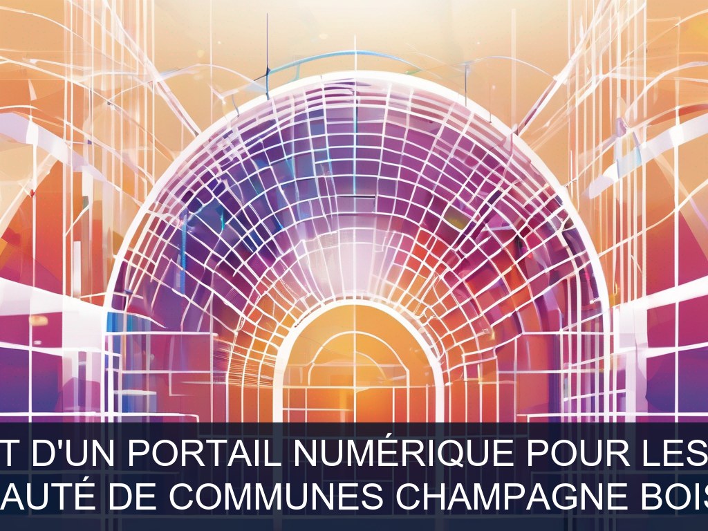 Illustration pour Communauté de Communes Champagne Boischauts: Développement d'un portail numérique pour les médiathèques