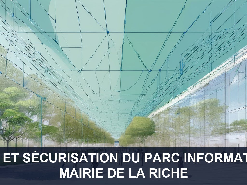 Illustration pour Mairie de La Riche: Modernisation et sécurisation du parc informatique municipal