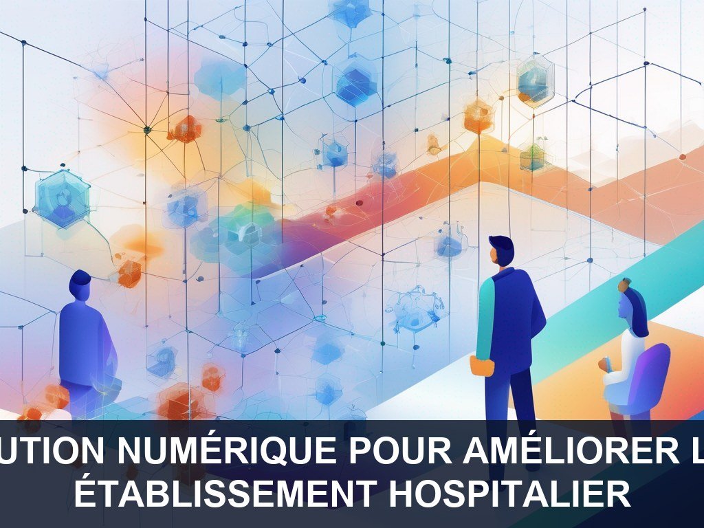 Illustration pour Établissement hospitalier: Développement d'une solution numérique pour améliorer la coordination des soins