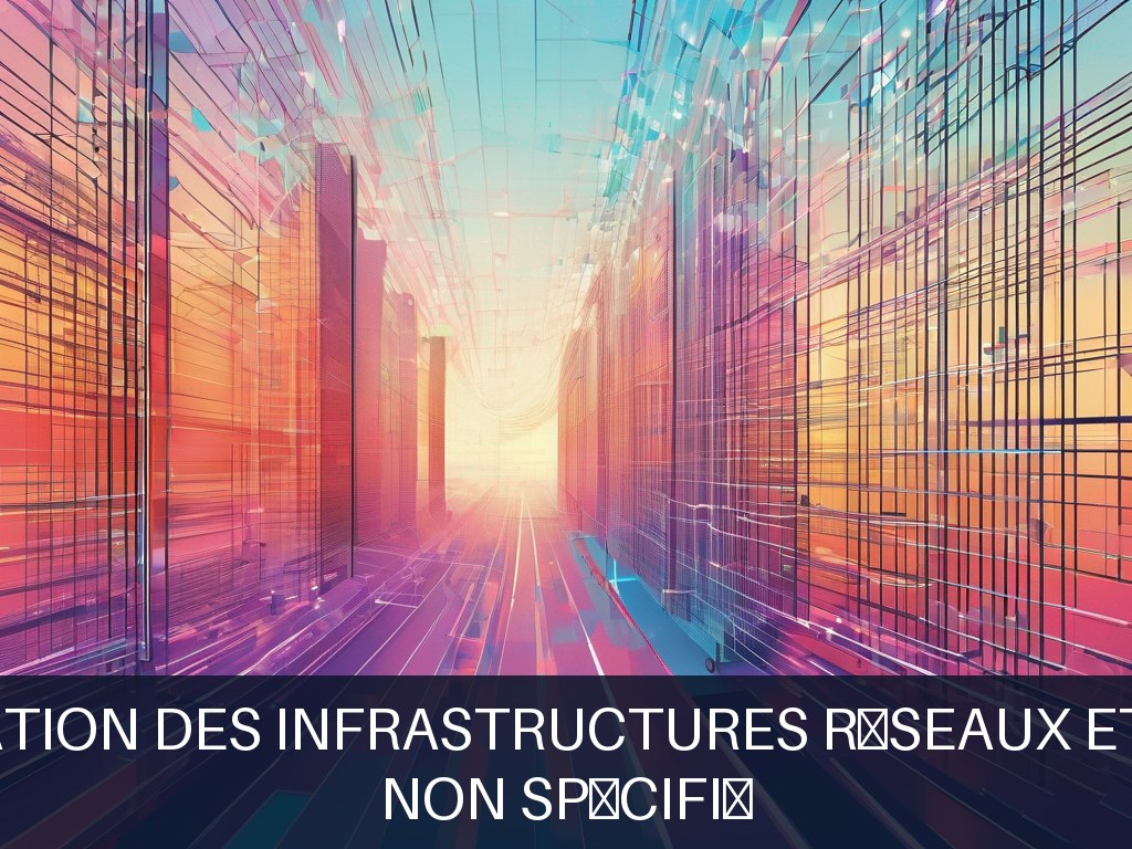 Illustration pour Non spécifié: Modernisation des infrastructures réseaux et télécoms