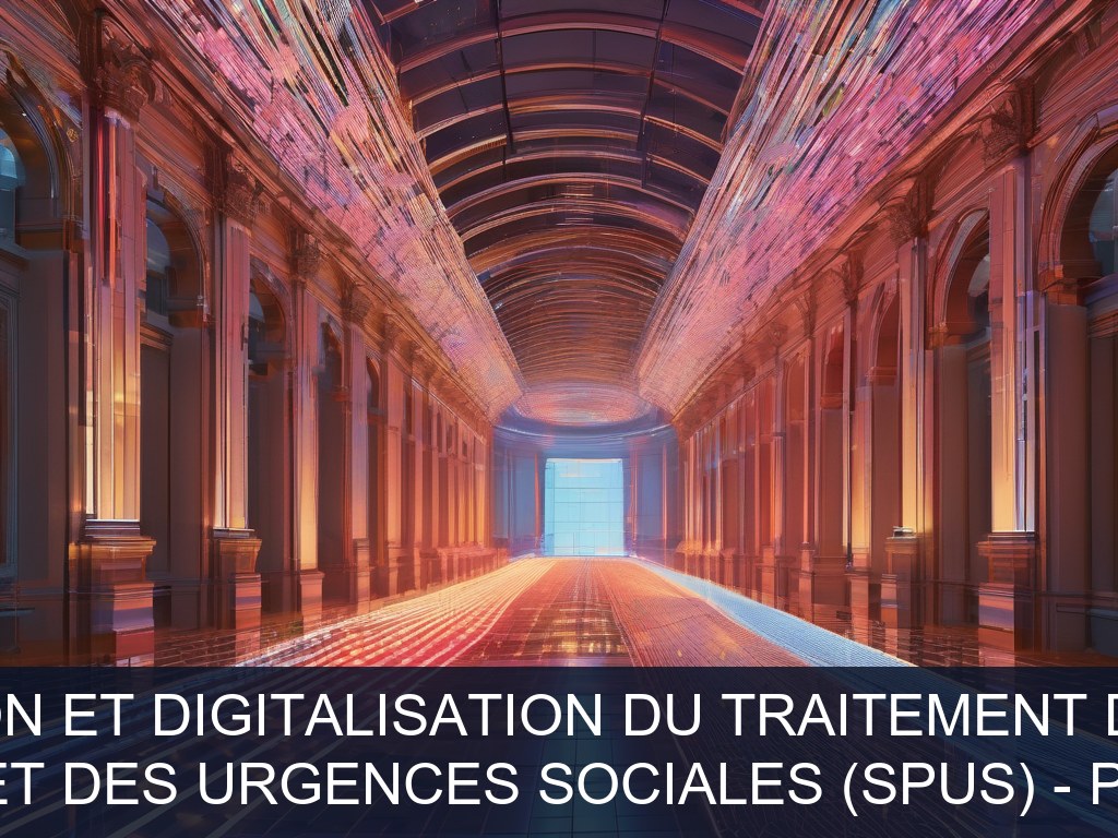 Illustration pour Service de la prévention et des urgences sociales (SPUS) - Préfecture d'Île-de-France: Automatisation et digitalisation du traitement des courriers