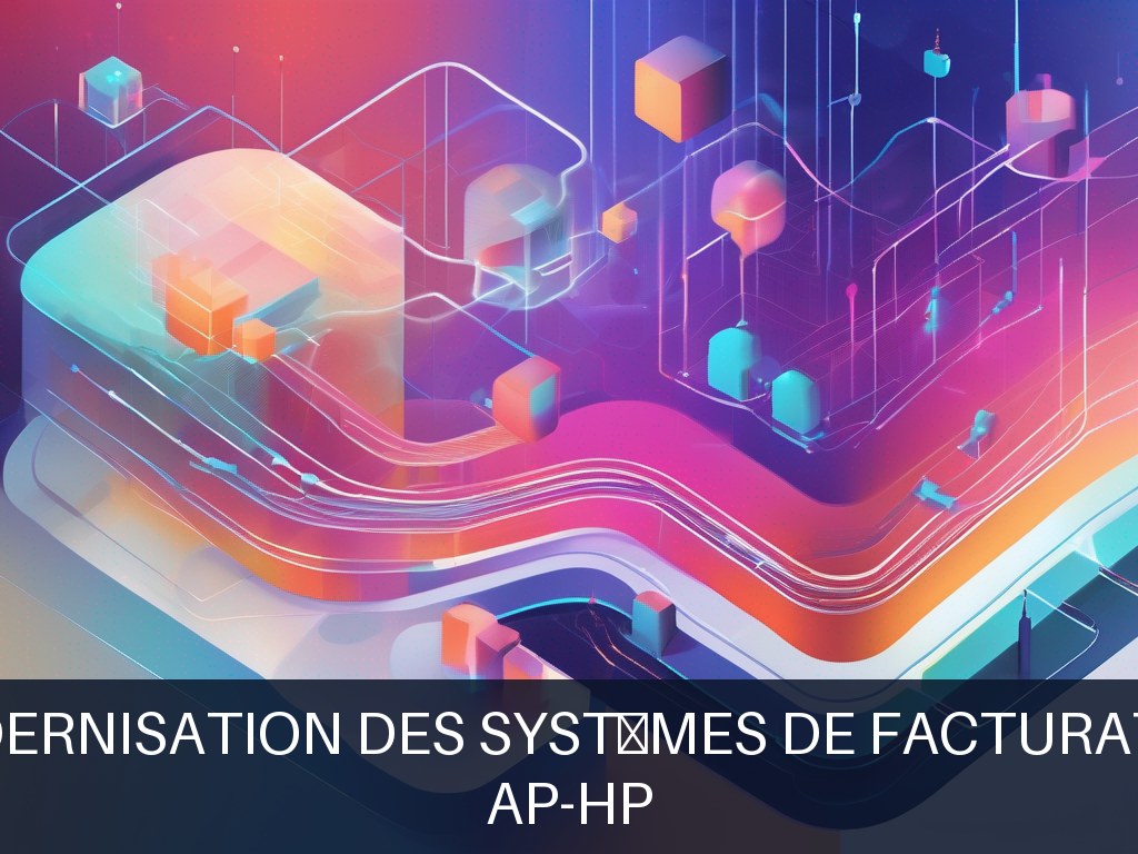 Illustration pour AP-HP: Modernisation des systèmes de facturation (Potentiel à Court Terme)