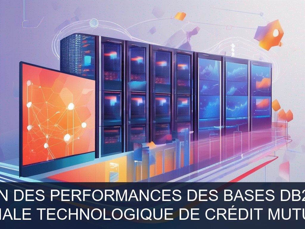 Illustration pour Euro-Information, filiale technologique de Crédit Mutuel Alliance Fédérale: Optimisation des performances des bases DB2 Mainframe (Potentiel à Court T