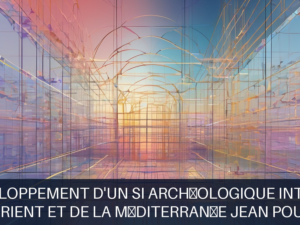 Illustration pour Maison de l'Orient et de la Méditerranée Jean Pouilloux (MOM): Développement d'un SI Archéologique Intégré