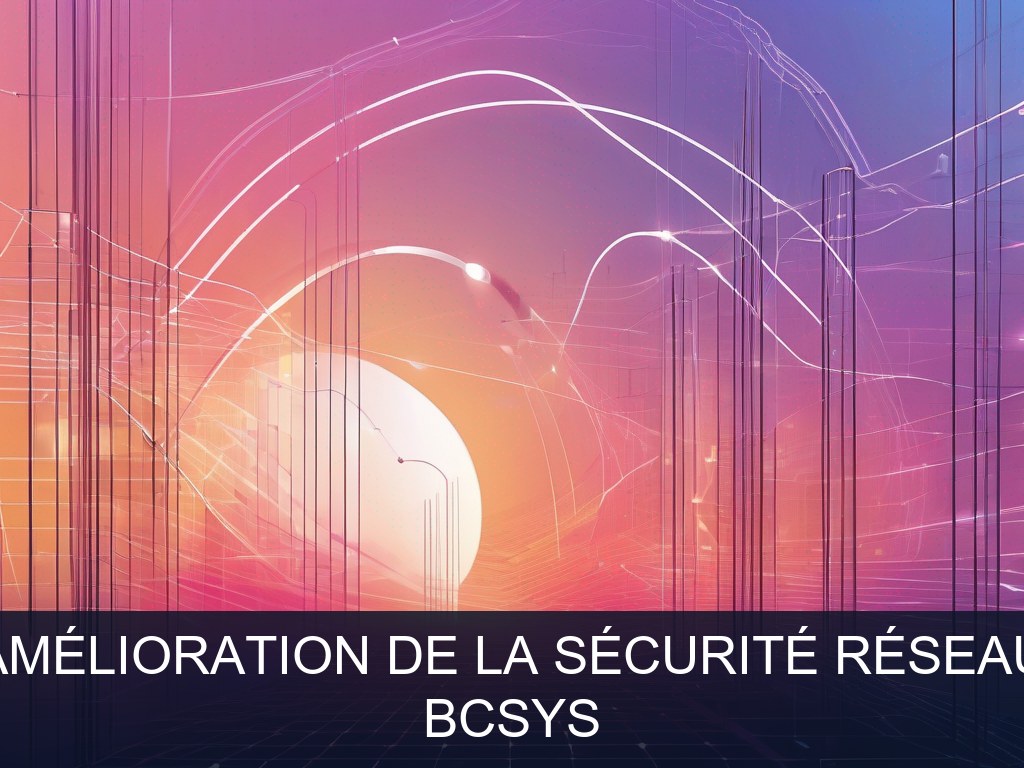 Illustration pour BCSYS: Amélioration de la sécurité réseau (Opportunité Urgente)