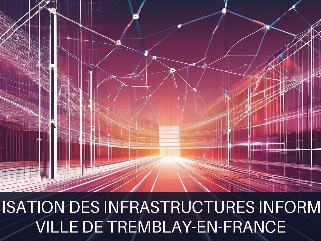 Illustration pour Ville de Tremblay-en-France: Modernisation des infrastructures informatiques (Potentiel à Court Terme)