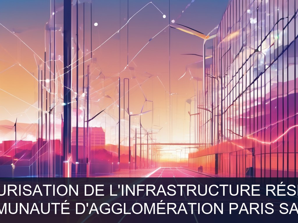 Illustration pour Communauté d'agglomération Paris Saclay: Optimisation et sécurisation de l'infrastructure réseau et téléphonie IP (Potentiel à Court Terme)