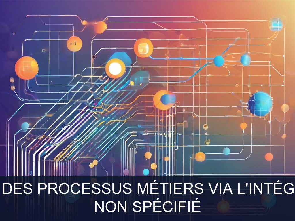 Illustration pour Non spécifié: Optimisation des processus métiers via l'intégration des SI