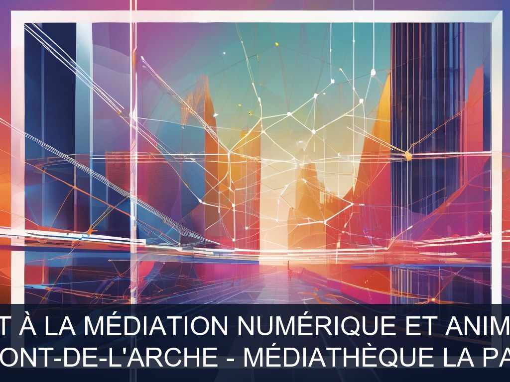 Illustration pour Ville de Pont-de-l'Arche - Médiathèque La Passerelle: Accompagnement à la médiation numérique et animation multimédia (Potentiel à Court Terme)