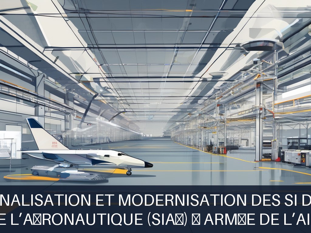 Illustration pour Service Industriel de l’Aéronautique (SIAé) – Armée de l’Air et de l’Espace (AAE): Rationalisation et modernisation des SI du SIAé (Potentiel à Court