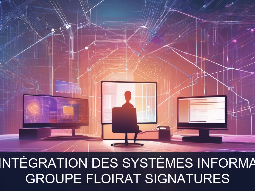 Illustration pour Groupe Floirat Signatures: Modernisation et intégration des systèmes informatiques multi-sites (Potentiel à Court Terme)