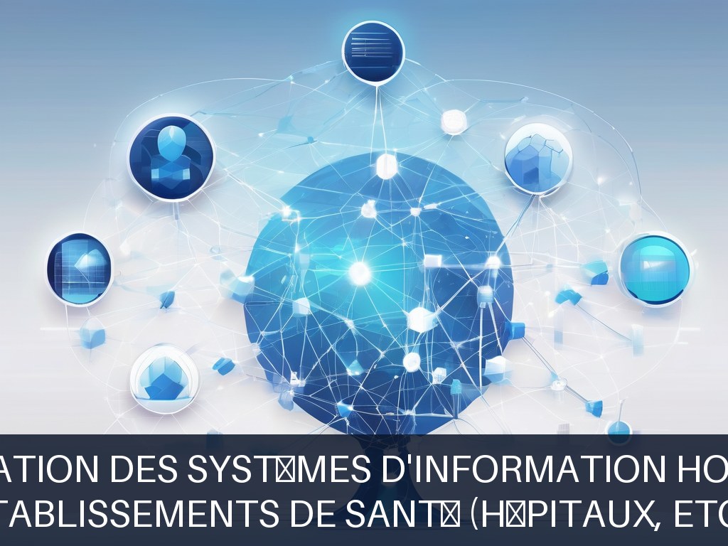 Illustration pour Établissements de santé (hôpitaux, etc.): Modernisation des systèmes d'information hospitaliers (Potentiel à Court Terme)