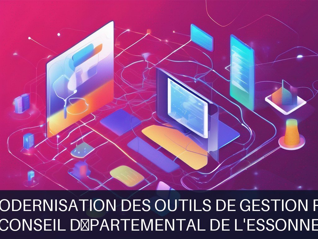 Illustration pour Conseil départemental de l'Essonne: Modernisation des outils de gestion RH