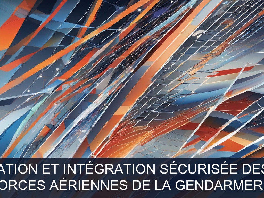 Illustration pour Commandement des forces aériennes de la gendarmerie nationale (COMFAG): Dématérialisation et intégration sécurisée des dossiers RH (Potentiel à Court