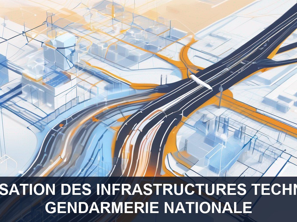 Illustration pour Gendarmerie nationale: Optimisation des infrastructures techniques