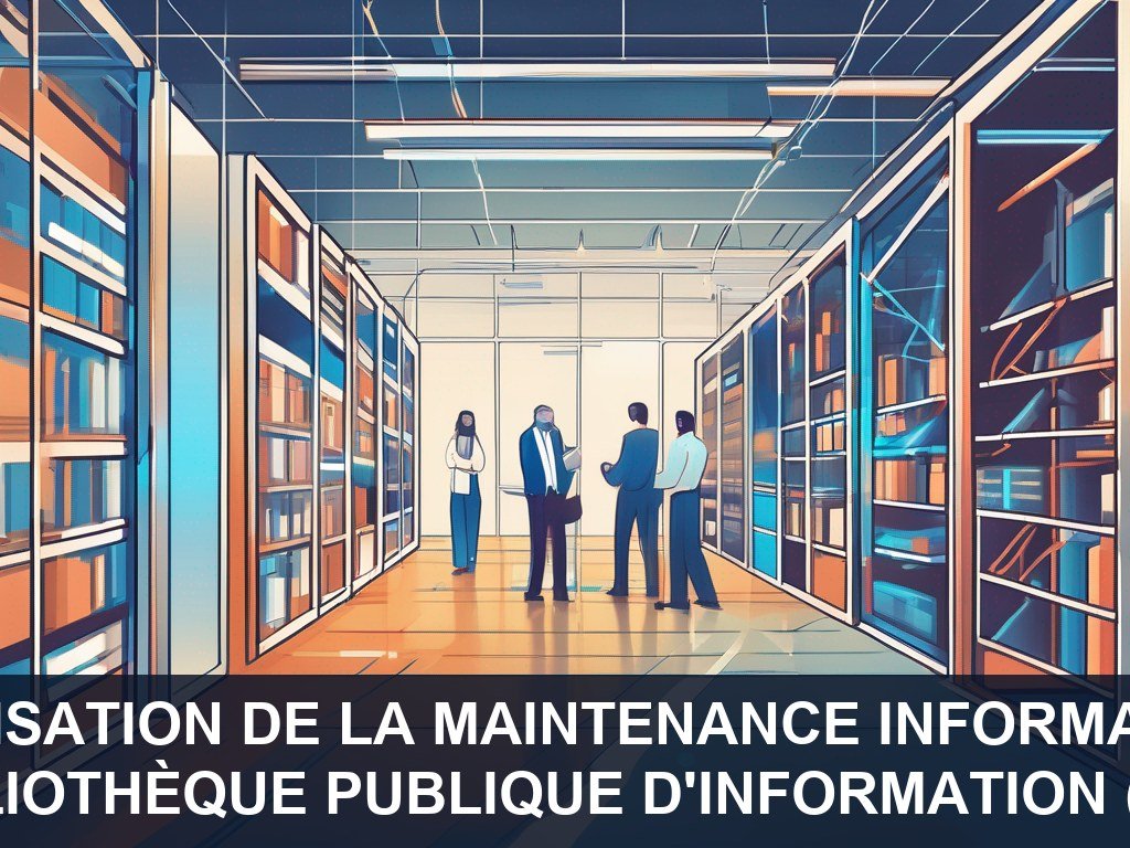 Illustration pour Bibliothèque publique d'information (Bpi): Optimisation de la maintenance informatique