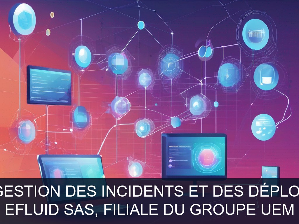 Illustration pour efluid SAS, filiale du groupe UEM: Optimisation de la gestion des incidents et des déploiements applicatifs (Potentiel à Court Terme)