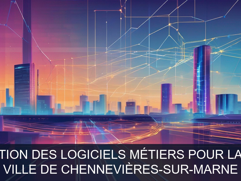 Illustration pour Ville de Chennevières-sur-Marne: Optimisation et intégration des logiciels métiers pour la gestion administrative (Potentiel à Court Terme)