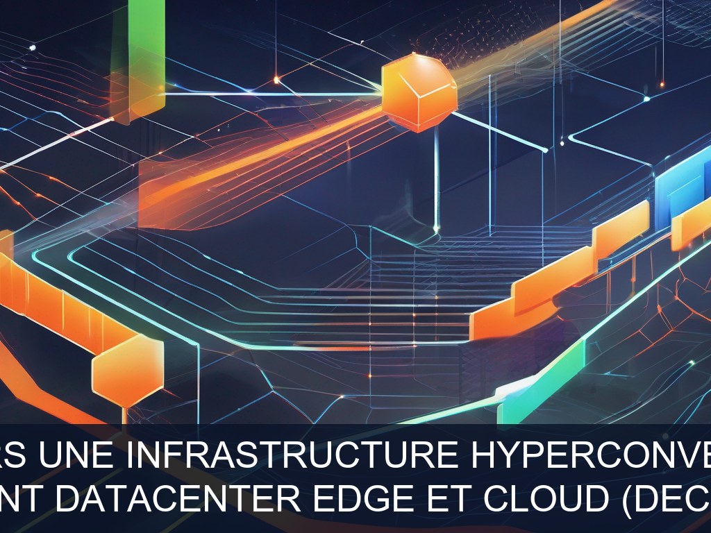 Illustration pour EDF - Département Datacenter Edge et Cloud (DEC) au sein de DIGIT: Migration vers une infrastructure hyperconvergée Nutanix (Potentiel à Court Terme)