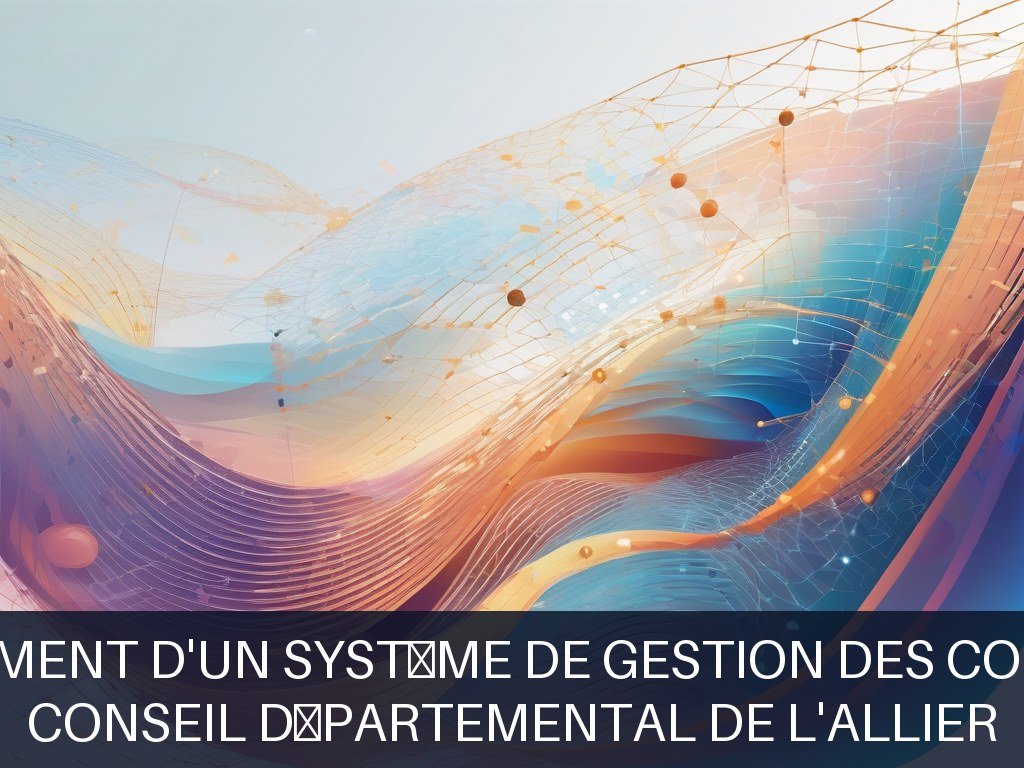 Illustration pour Conseil Départemental de l'Allier: Développement d'un système de gestion des compétences