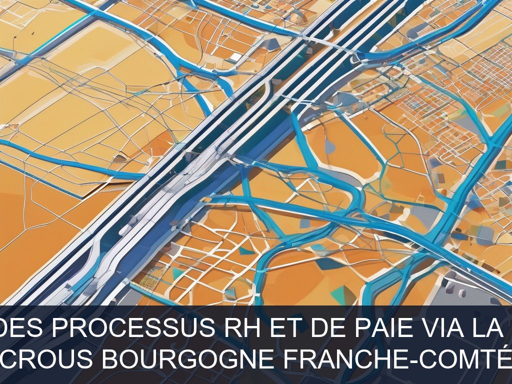 Illustration pour CROUS Bourgogne Franche-Comté: Optimisation des processus RH et de paie via la digitalisation (Potentiel à Court Terme)