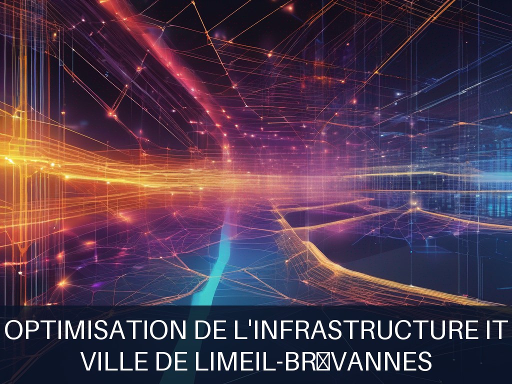 Illustration pour Ville de Limeil-Brévannes: Optimisation de l'infrastructure IT (Potentiel à Court Terme)