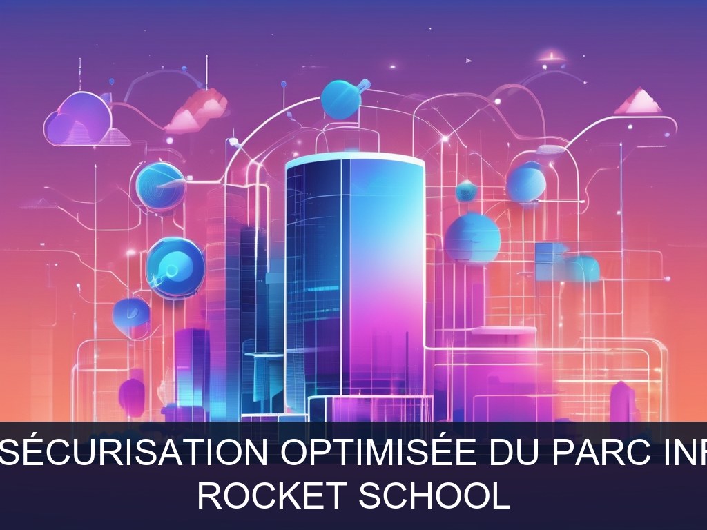 Illustration pour Rocket School: Gestion et sécurisation optimisée du parc informatique (Opportunité Urgente)