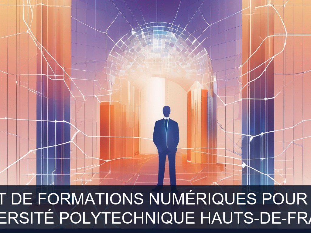 Illustration pour Université Polytechnique Hauts-de-France: Développement de formations numériques pour les ingénieurs (Potentiel à Court Terme)