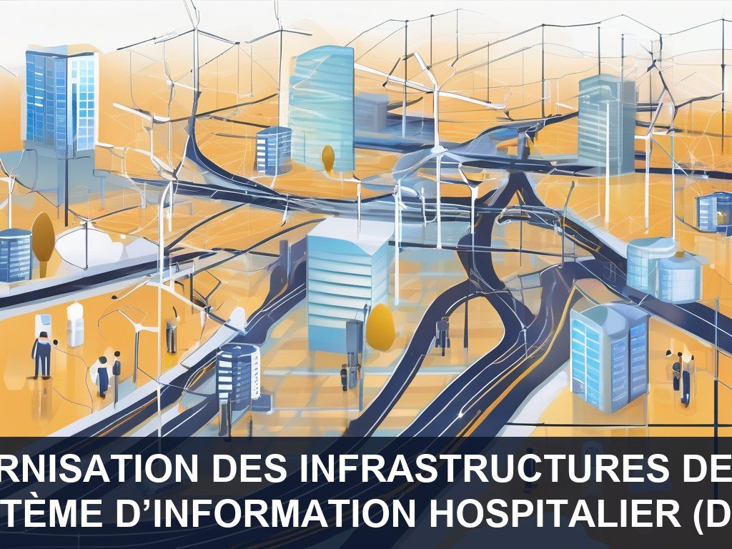 Illustration pour Système d’information hospitalier (DSIH): Optimisation et modernisation des infrastructures de télécommunications
