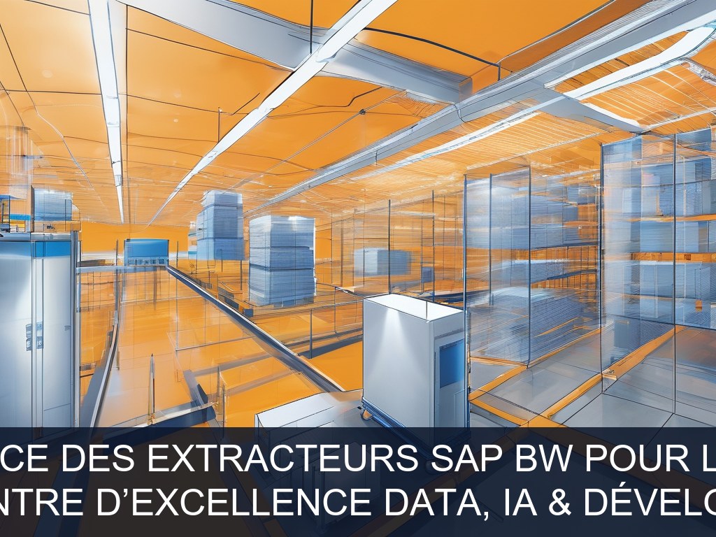 Illustration pour Groupe EDF - Centre d’Excellence Data, IA & Développement (CEDID): Optimisation et maintenance des extracteurs SAP BW pour la finance et la logistique