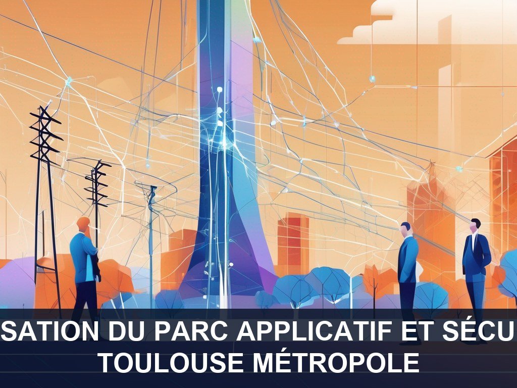 Illustration pour Toulouse Métropole: Optimisation du parc applicatif et sécurité SI
