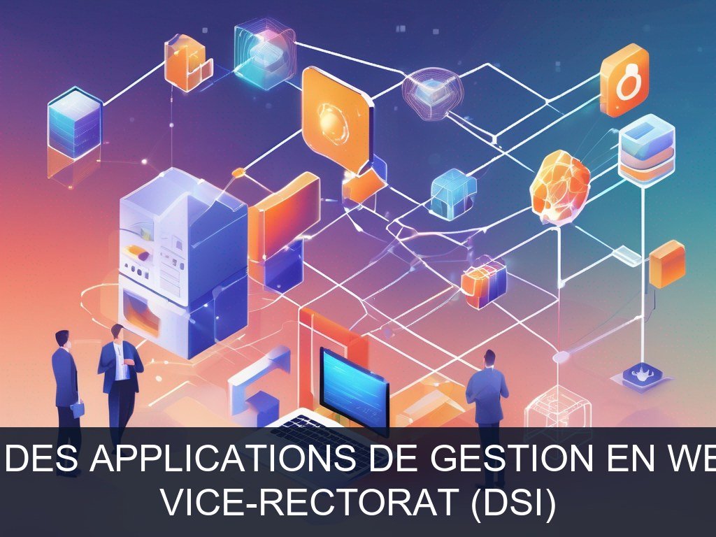 Illustration pour Vice-rectorat (DSI): Modernisation des applications de gestion en WEB Open Source (Potentiel à Court Terme)