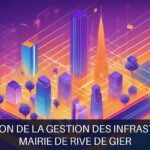 Illustration pour Mairie de RIVE DE GIER: Optimisation de la Gestion des Infrastructures