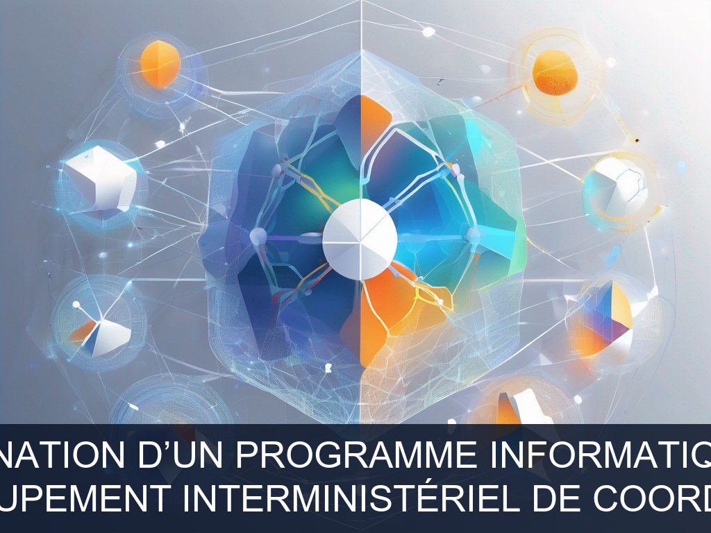 Illustration pour GIC (Groupement Interministériel de Coordination): Pilotage et coordination d’un programme informatique interministériel (Potentiel à Court Terme)